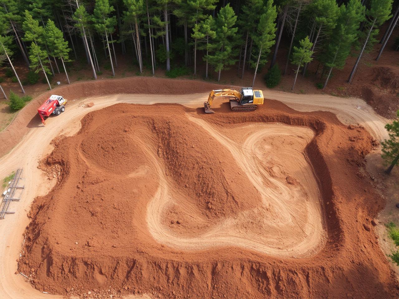 Forested Home Pad Excavation